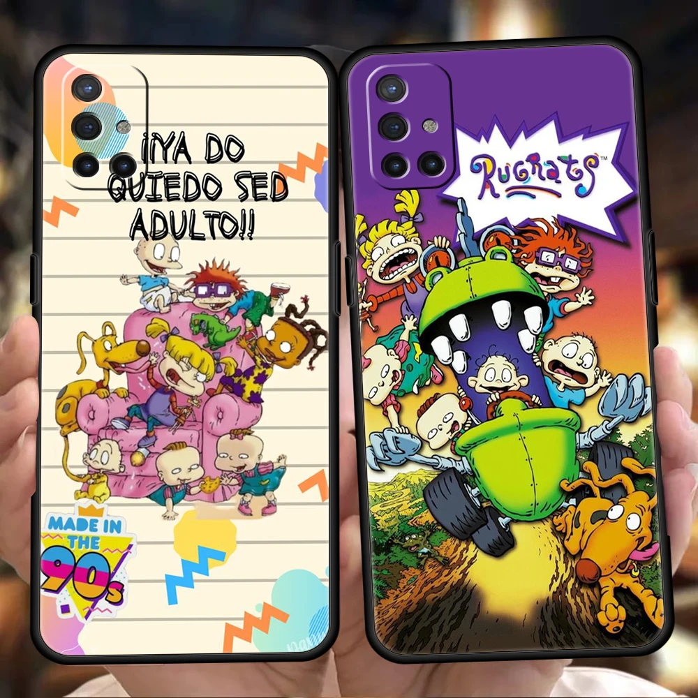

Cartoon Rugrat Luxury Phone Case for Oneplus Nord N100 N10 10 7 8 9 9R 7T 8T N200 2 CE 9RT Z Pro 5G Silicone Cover Shell Fundas