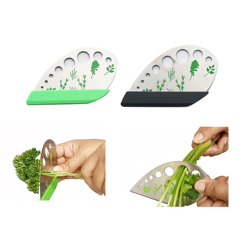 

1 Pc Vegetables Rosemary Thyme Cabbage Leaf Stripper Stainless Steel Herb Stripper Looseleaf Rosemary Kitchen Gadgets