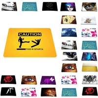 wholesale rubber anti slip slim gaming mousepad desk play mat carpet for world of warcraft csgo overwatch 2218cm small cushions