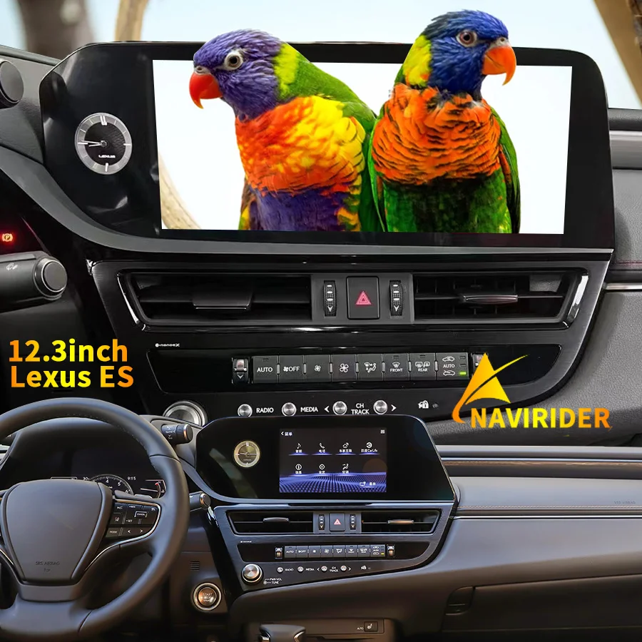 

12.3inch Car Radio GPS Navigation Stereo Android 10 Screen For LEXUS ES200 ES260 ES300 ES 2021 2022 ES Multimedia Video Player