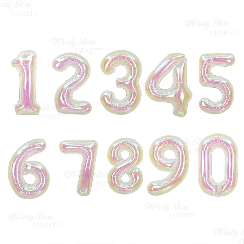 

Большой переливающийся фольгированный шар с цифрами, 40 дюймов, лазерные розовые голографические воздушные шары с цифрами для дня рождения, юбилея, декор для свадебной вечеринки