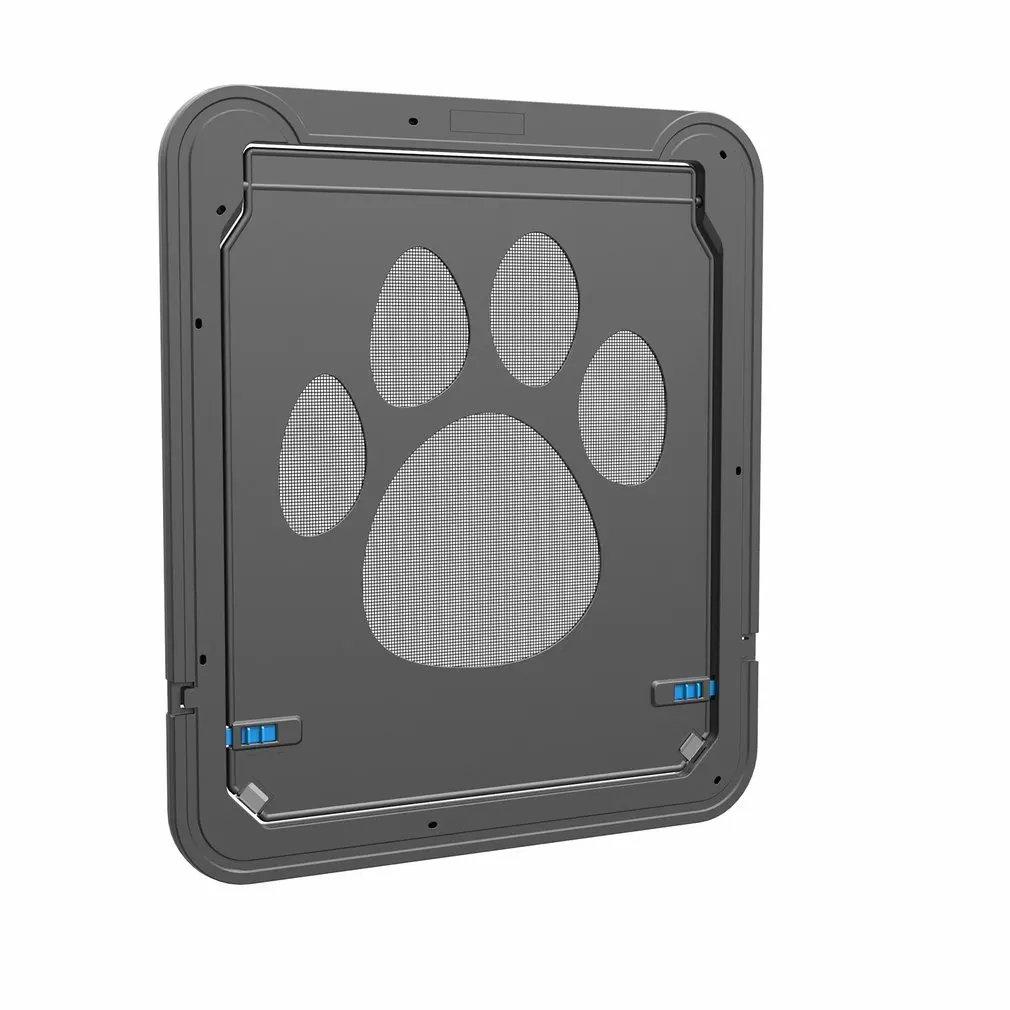 

Pet Door Security Lockable Magnetic Screen Outdoor Dog Cat Window Door Stylish Beautiful Garden Easy To Install