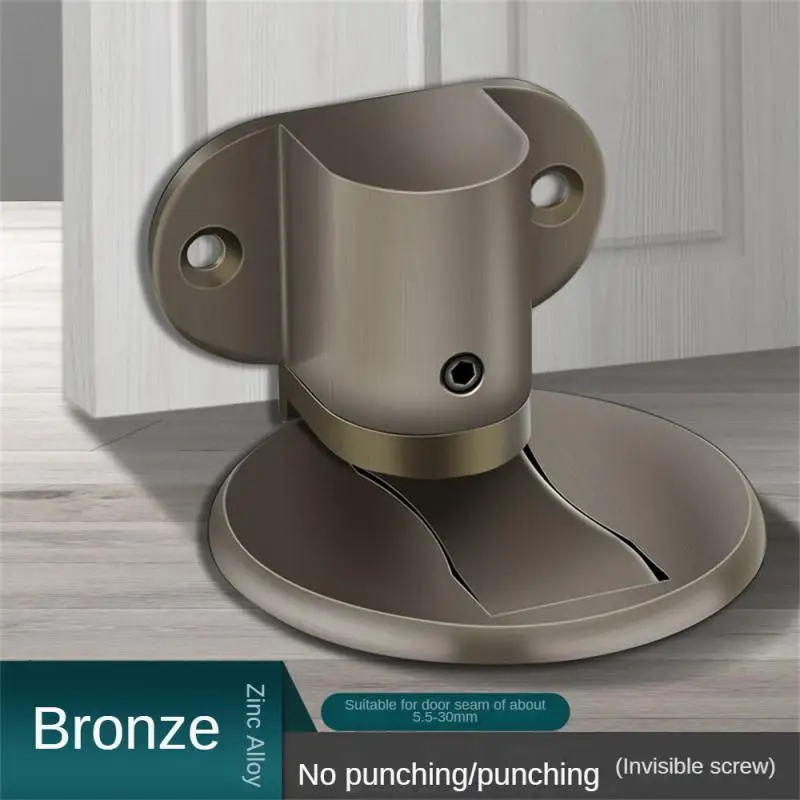 Регулируемый дверной стопор из нержавеющей стали защита от столкновений бытовой