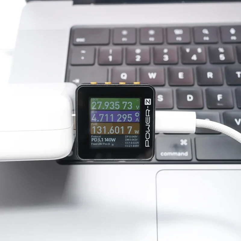 ChargerLAB POWER-Z USB PD3.1 протокол 48В диапазон Dual Type-C тестер KM003C