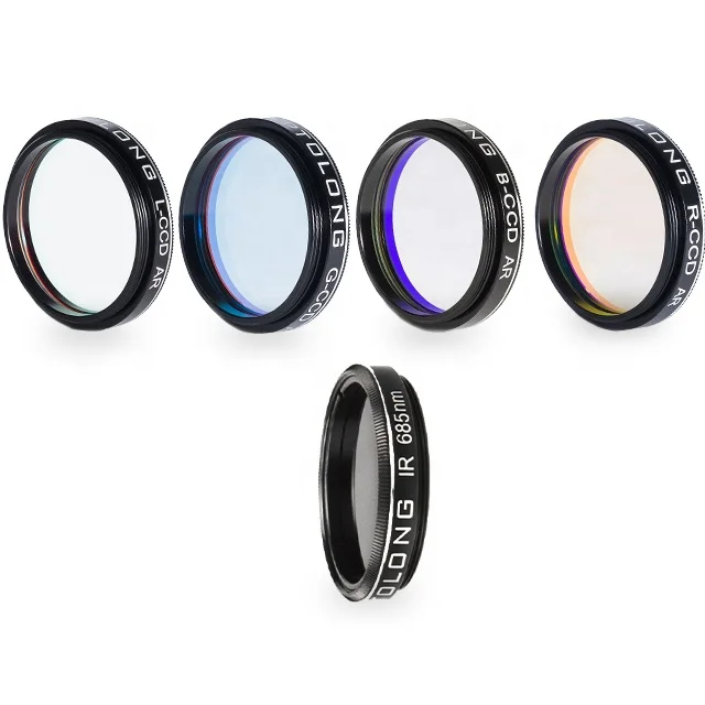 

Night vision telescope optical planetary filters kit LRGB Ir pass nd filters uv ir cut kit for camera lens filter instruments