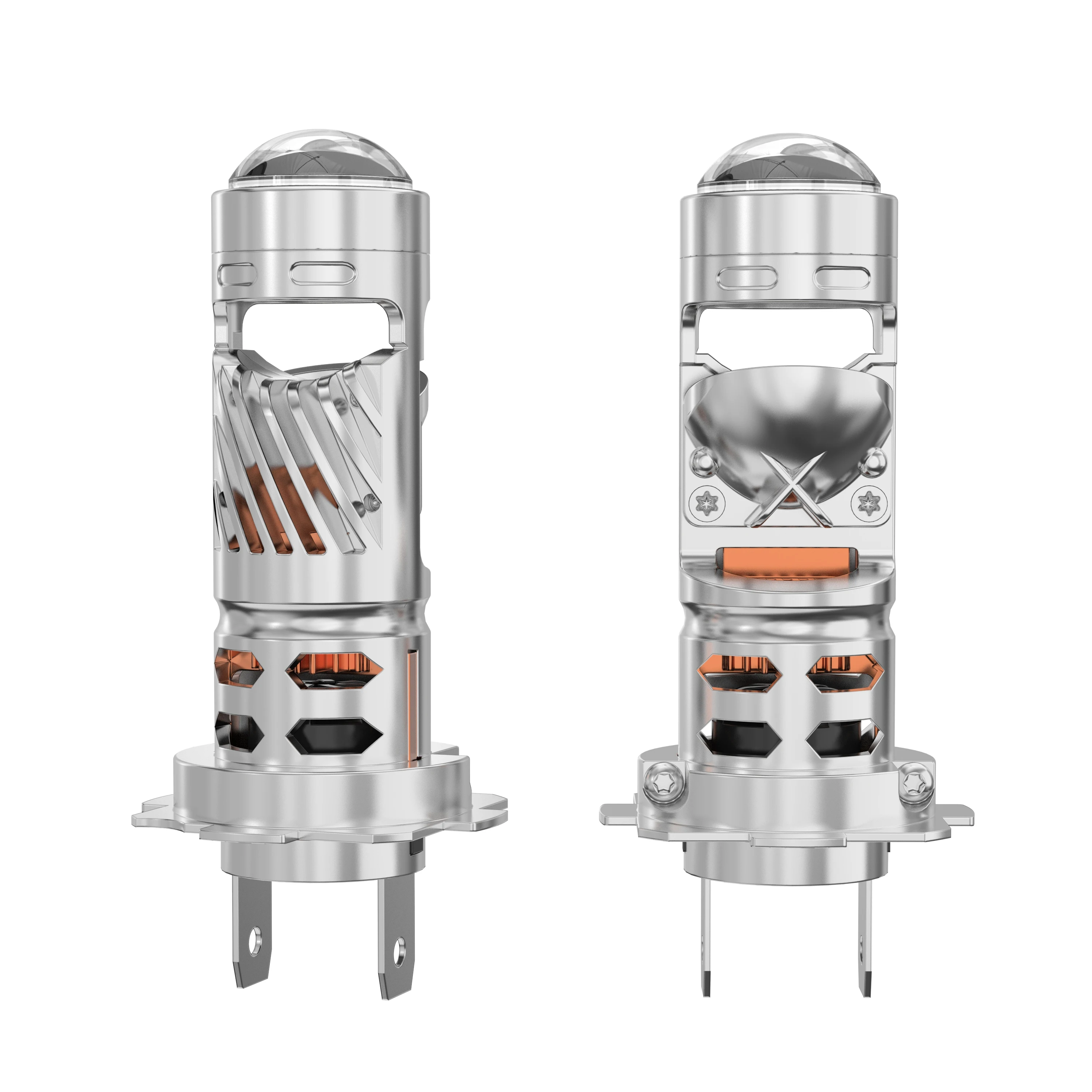 

2 шт. мини H7 светодиодные фары H4 светодиодные линзы проектора Canbus Hi/Low Beam авто 30000LM H4 мотоциклетные фары 120 Вт 6000 К 12 В