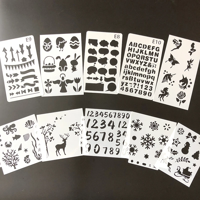 

Трафареты для боди-рисования, искусства лица, вечерние эллоуина, сделай сам, макияж, штампы, Временные татуировки, многоразовые трафареты из...