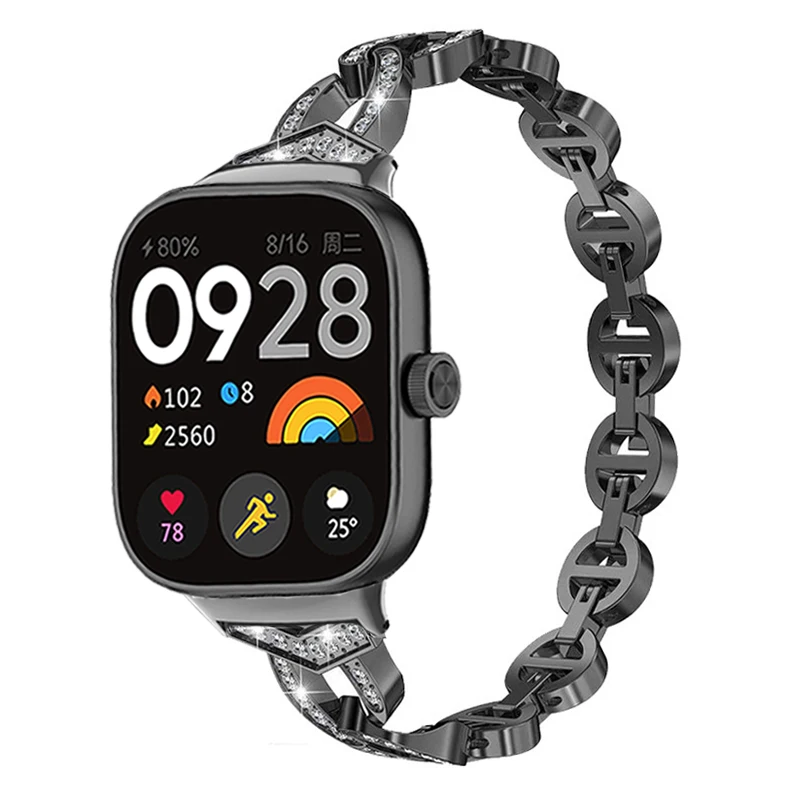 Ремешок из нержавеющей стали для Redmi Watch 4 цвет в ассортименте