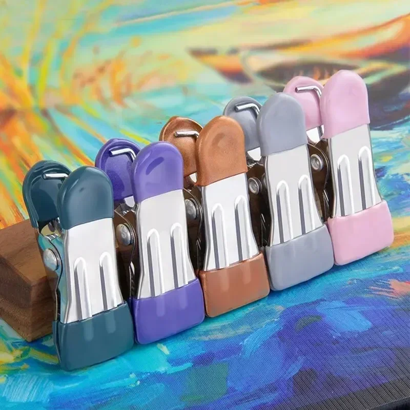 10 Шт., Прищепки Из Нержавеющей Стали, Вешалки Для Одежды Без Следов ...