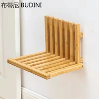 home entrance shoe changing stool thin concealed wall mounted folding stool porch chair cabinet shoe stool bathroom stool