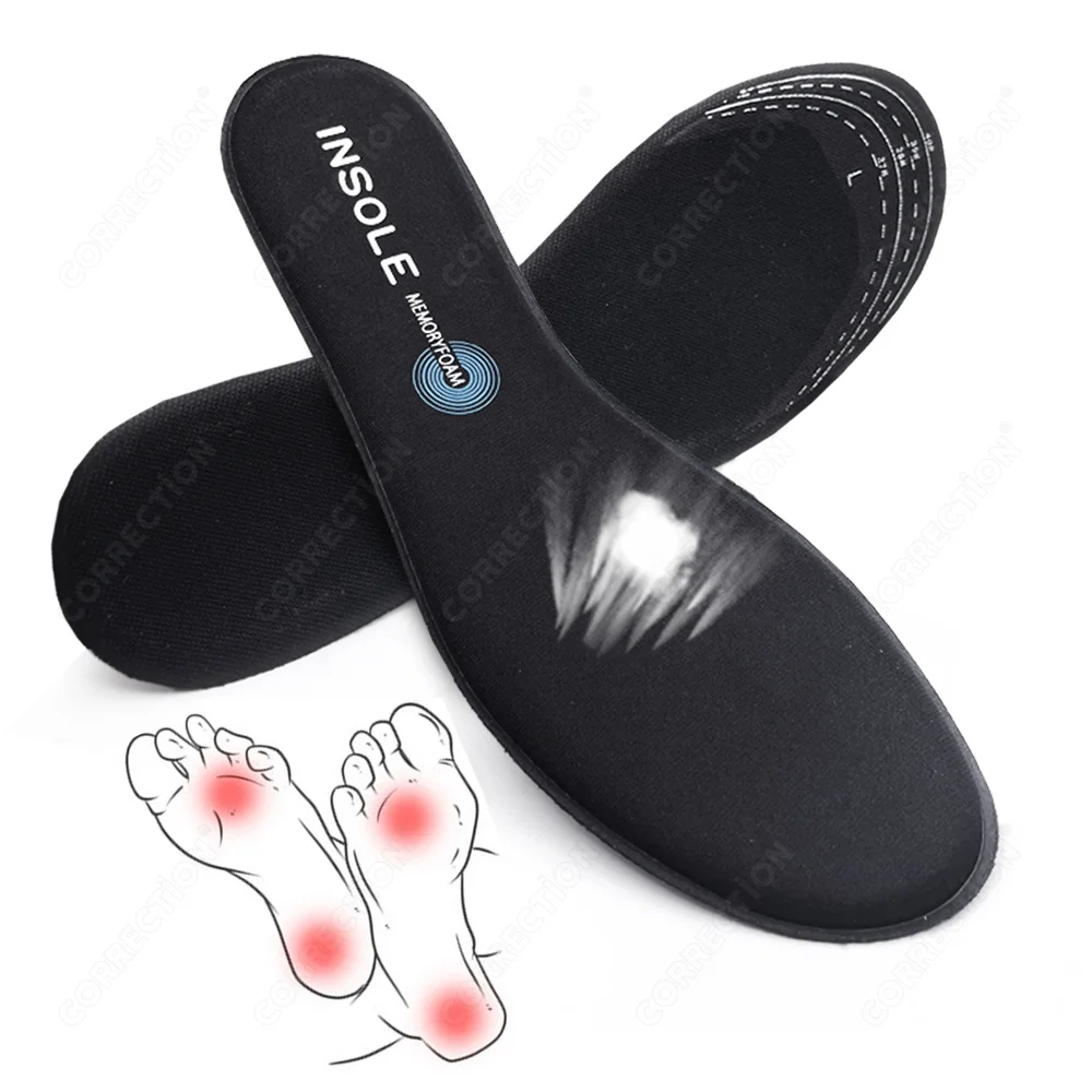 CORRECTION стельки из пены с эффектом памяти для обуви подошва дезодорант дышащая