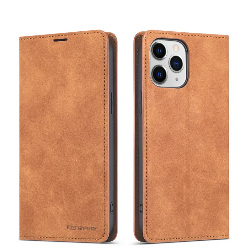 Новый Стильный флип-чехол для Iphone 13 Mini Магнитный чехол-кошелек Pro кожаный чехол