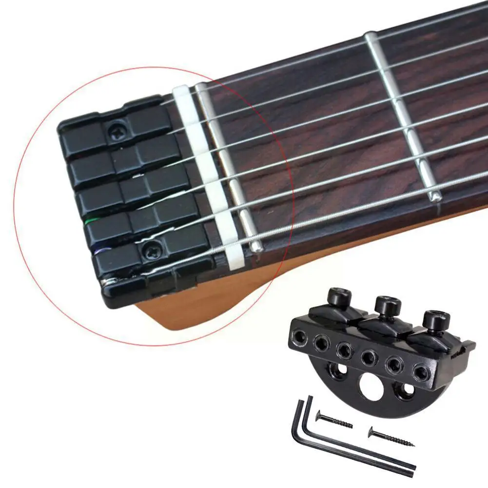 

Eadless Guitar Bridge Replacement Headless Guitar Bridge For Bass Guitar Accessory Y3v1