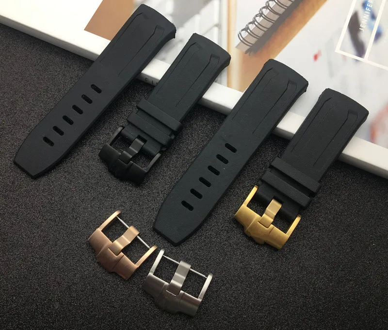 

27mm watchband watch band for Royal Oak Concept Gmt Tourbillion 26560IO 26577TI 26221FT For Audemars And Piguet strap Tools