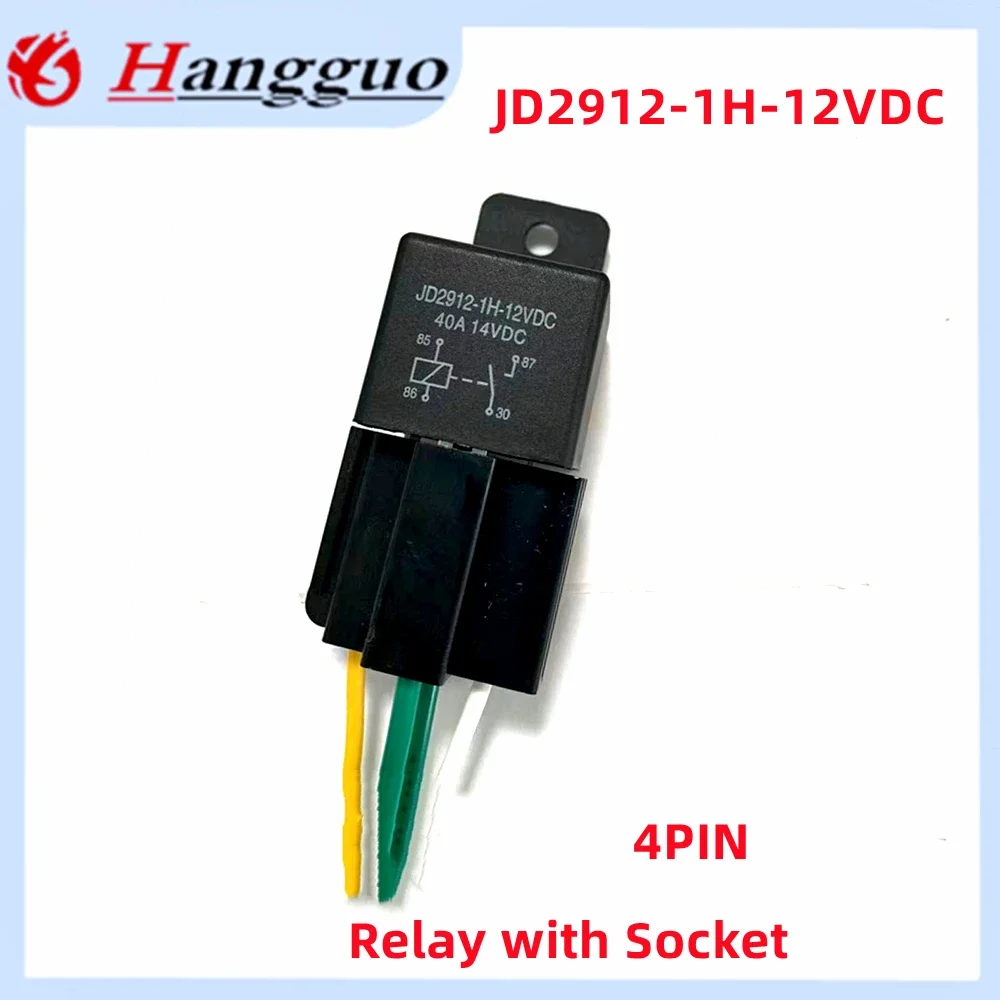 1 шт./партия автомобильное реле 40 А 4 контакта 12 В