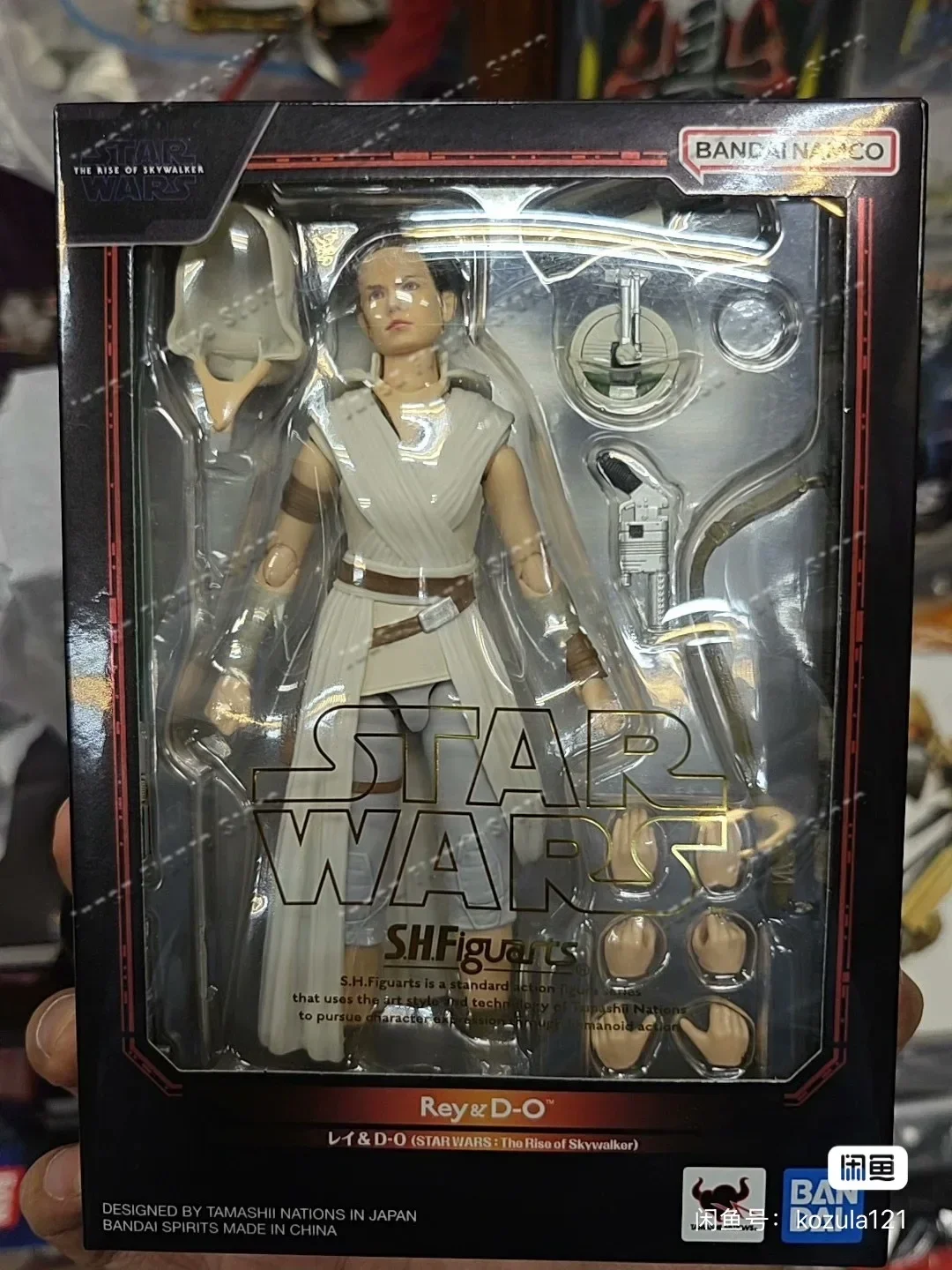 Фото В наличии: Фигурка Bandai SHF S.H.Figuarts STAR WARS: Восхождение Скайуокера - Рей, готовая модель, игрушка-подарок для детей №2