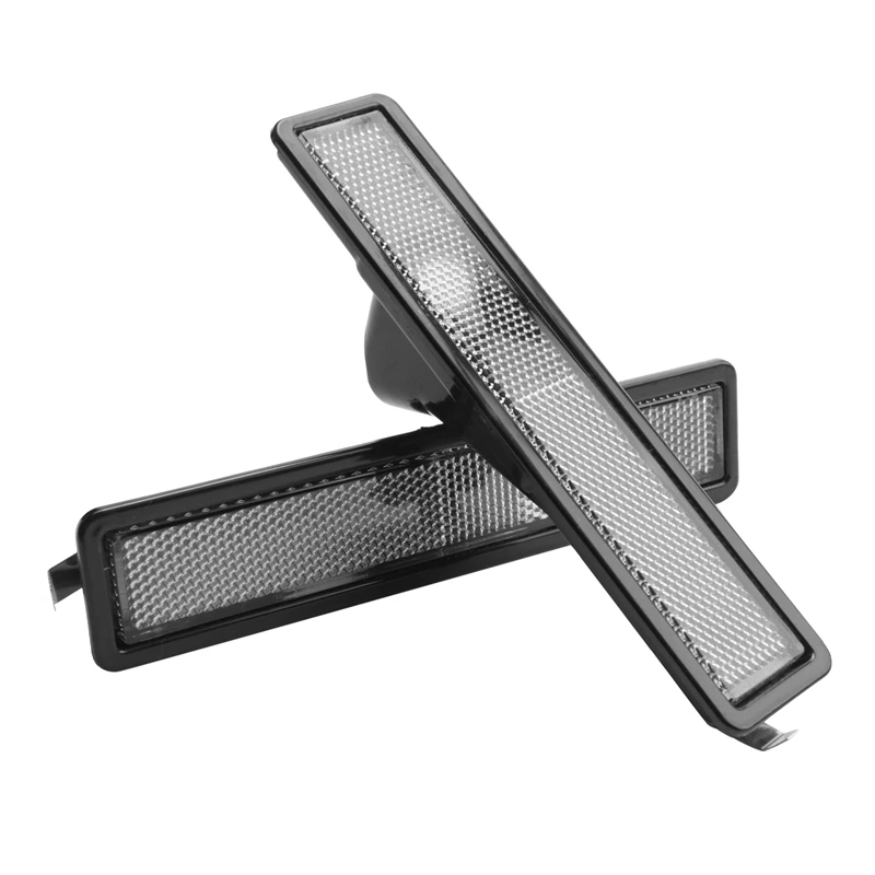 2X белый задний боковой указатель поворота габаритный фонарь крышка объектива