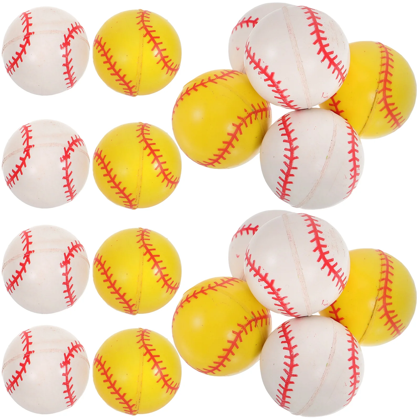

20Pcs Rubber Baseball Bouncy Ball Children Funny Toy Educational Toys