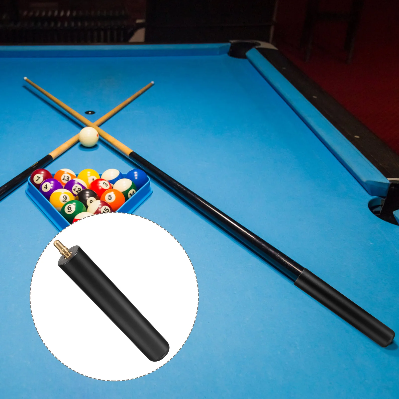

Portable Pool Cue Stick Extender Billiard Cue Extending Stick Billiard Cue Extender