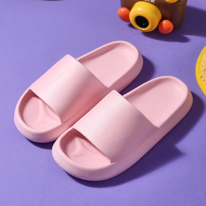 

Домашние тапочки на толстой платформе для ванной; Мужские и женские тапочки; Нескользящие шлепанцы; Всесезонная обувь для отдыха; Сандалии ...