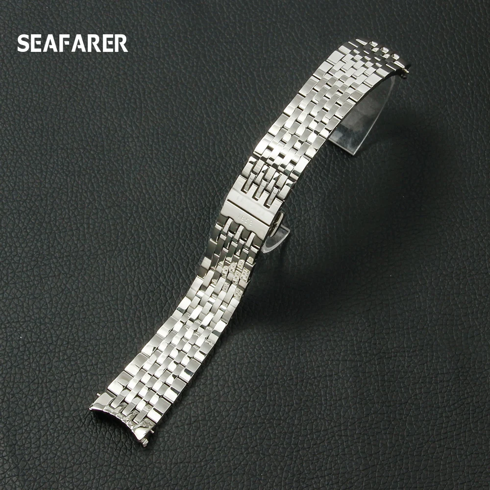 

High Quality Stainless Steel Metal Watch Straps For Tissot 1853 T41 T006 Watch band Bracelet 19MM Accessories Watchband