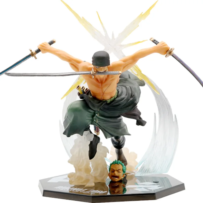 

Action Figures One Piece Anime Zoro Sanji Wind Leg Ace Luffy PVC Toys Figurine Thousand Worlds Model Fire Boxing Juguetes Doll