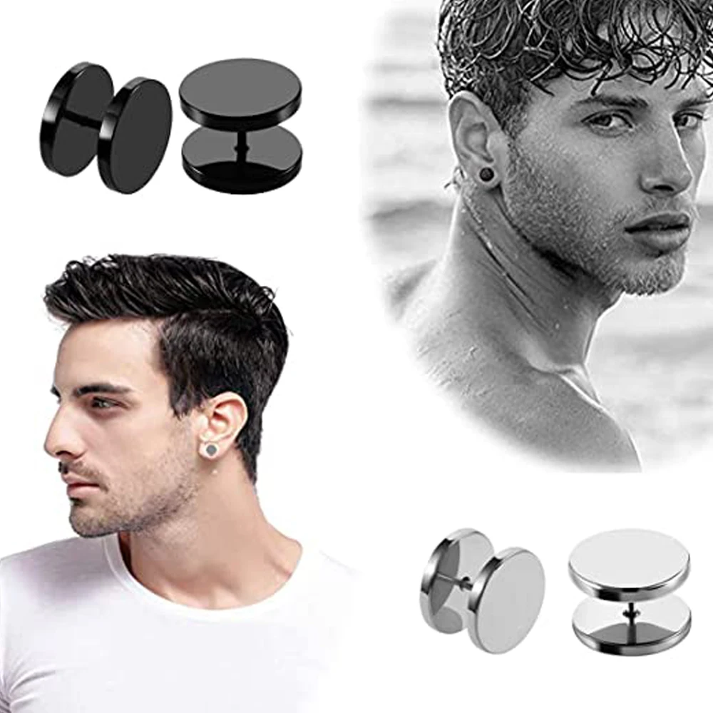 Набор серег-гвоздиков Для Пирсинга Ушей из нержавеющей стали 12 пар |