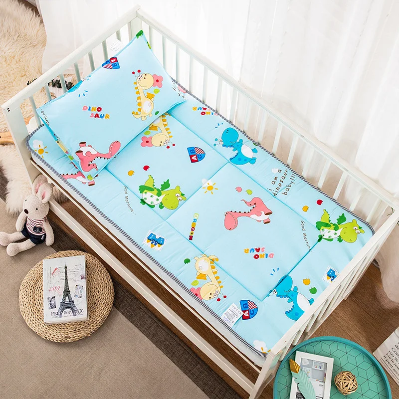 Children Bed Mattress Baby Crib Mat Newborn Toddler Cotton S