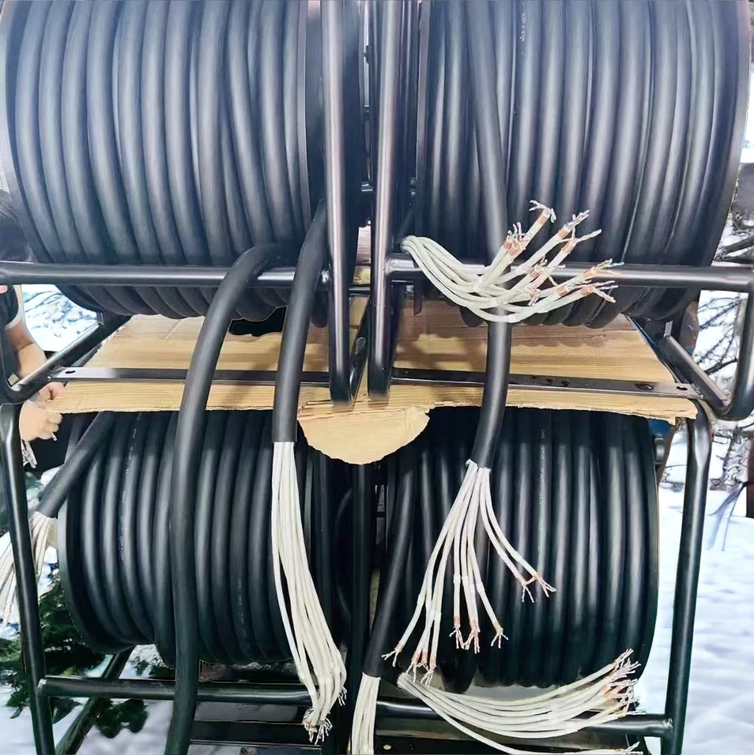 4-канальный 40-метровый змеиный кабель CAT6 бескислородный медный сетевой