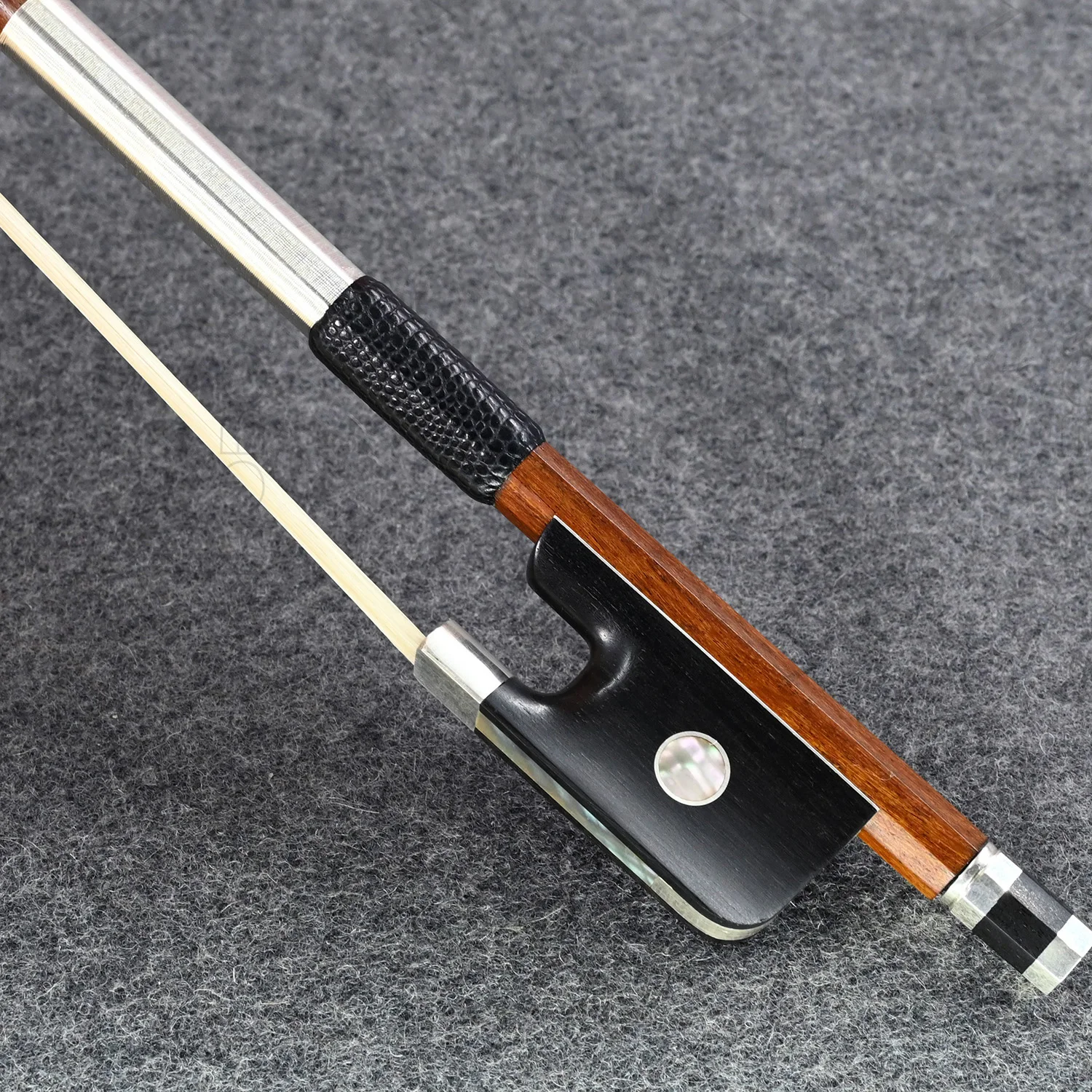 

4/4 Size MASTER Fine Pernambuco Cello Bow Straight Stick Deep Sound TOP craftsmanship ACTUAL BOW No.10