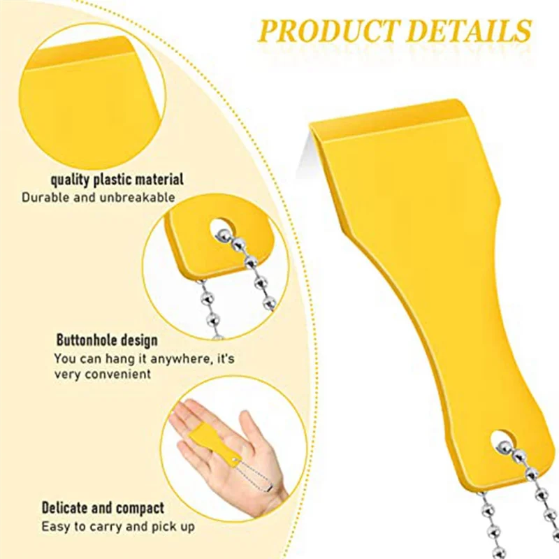 20 шт. пластиковый скребок брелок для ключей инструмент дряпания лотереи