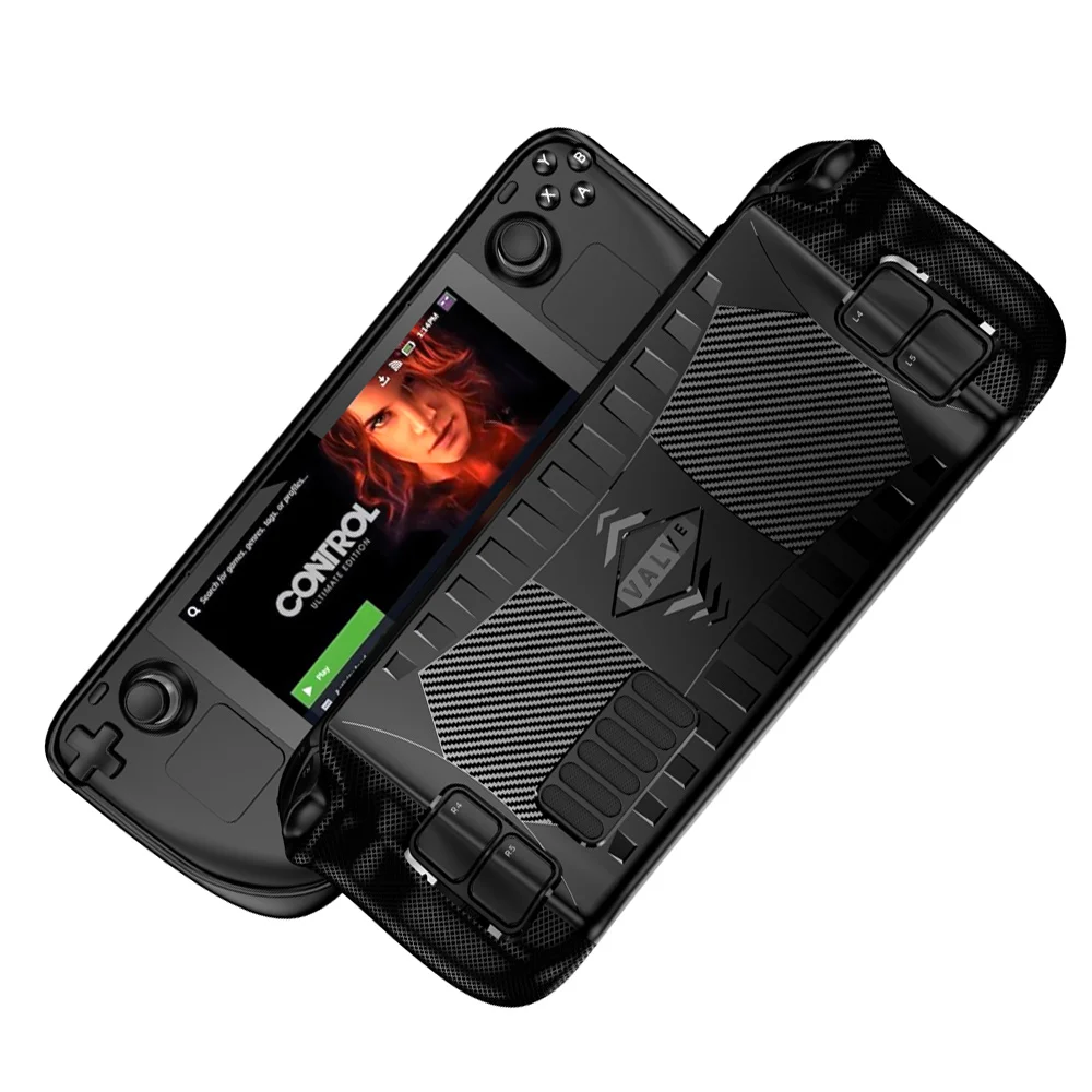 

Амортизирующий чехол из мягкого ТПУ, с защитой от царапин, из углеродного волокна, для Nintendo Switch/Switch Lite