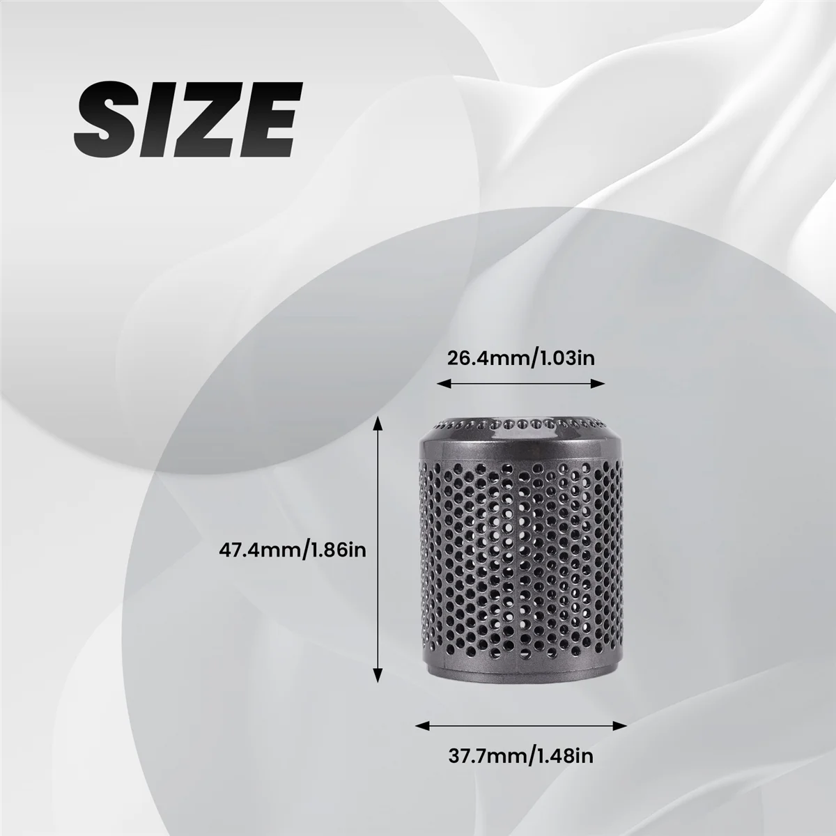 Подходит для фена Dyson HD01 HD03 HD08 пылезащитная внешняя крышка фильтра аксессуары