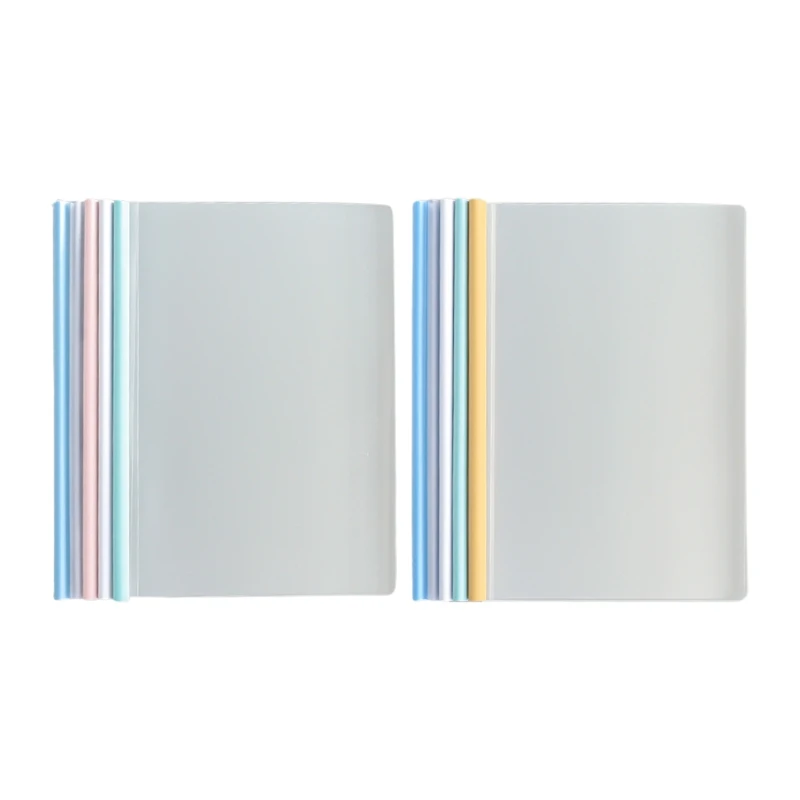 

5PCS Test Paper Organizer Folder Set with Removable Anti-leaking Paper Clamps New Dropship