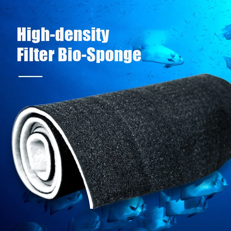 

NEW Aquarium Filter Media Activated Carbon Fish Tank Filter Sponge High-density Cotton Biochemical Cotton Water Purification
