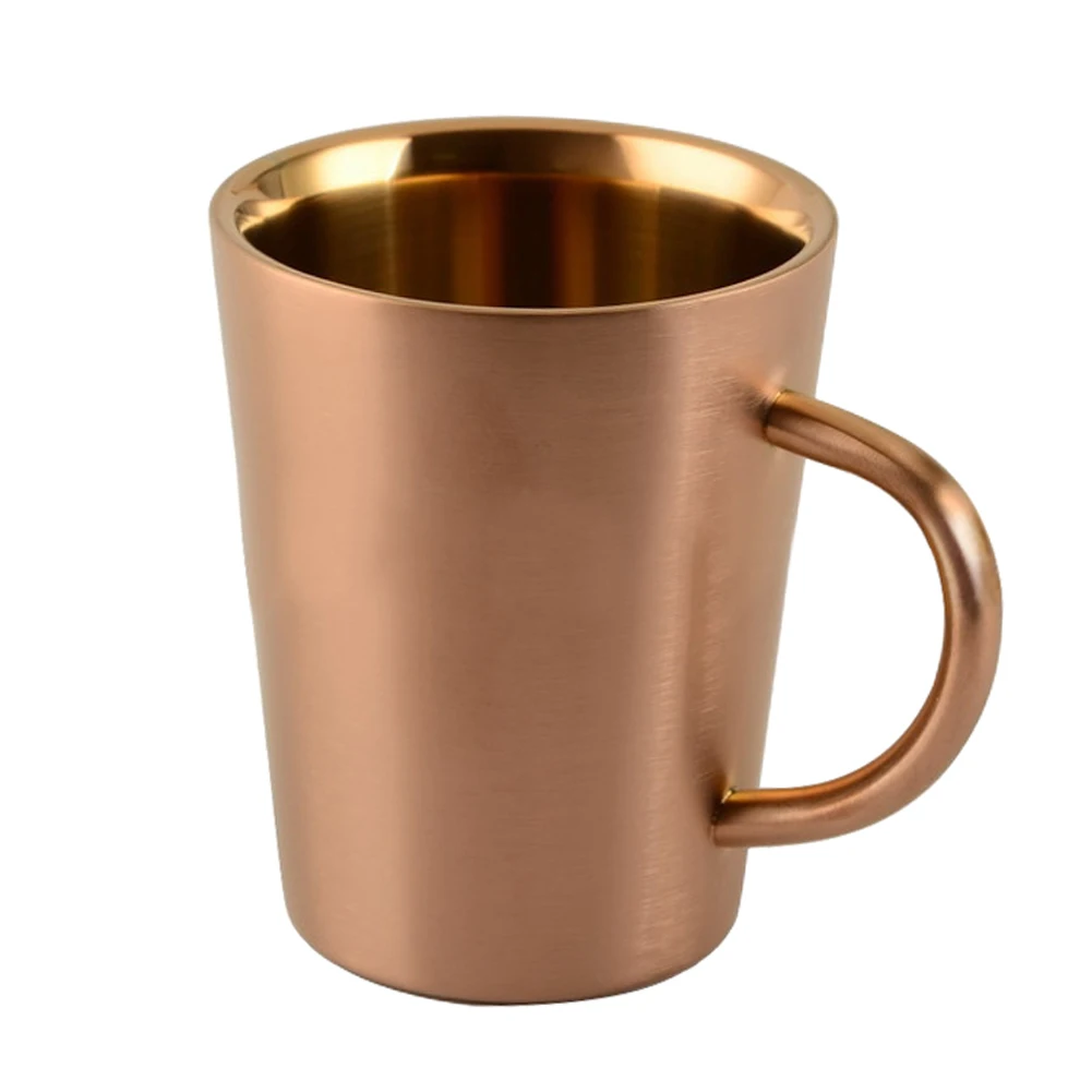 

Stainless Steel Anti Scald Coffee Bottle Outdoor Camping Drinking Cups Double Layer Coffee Cup Outdoor Travel Camping Cup