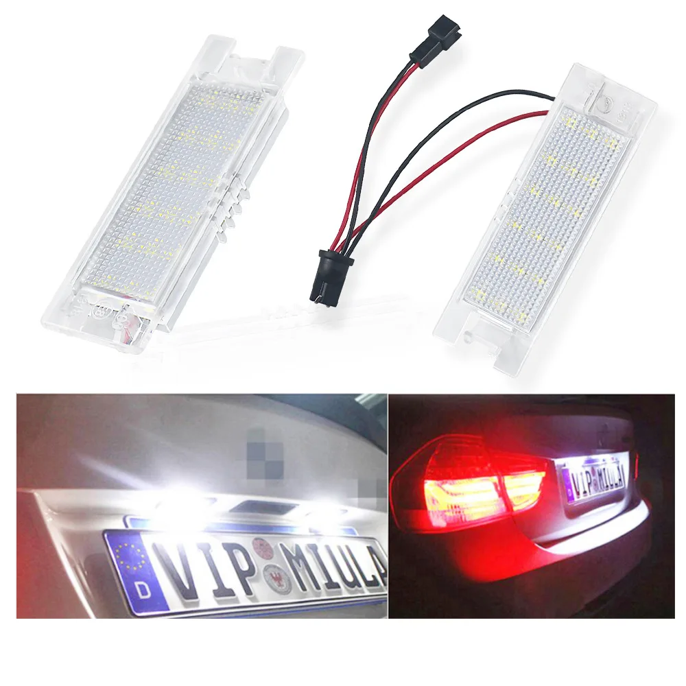 

Super Bright LED License Plate Light for OPEL ZafiraB ASTRA CORSA Insignia – 8000K Cool White Energy Saving