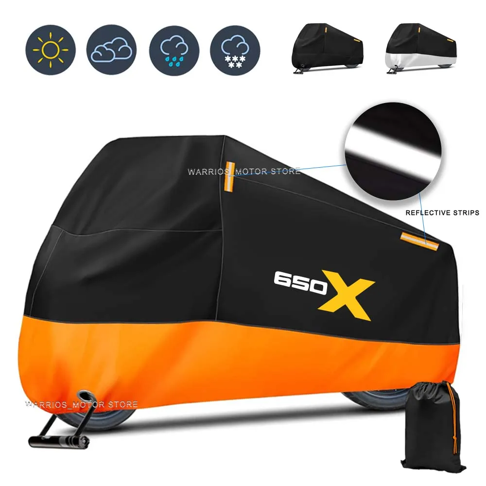 Чехол для мотоцикла водонепроницаемый уличный скутер УФ-защита пылезащитный