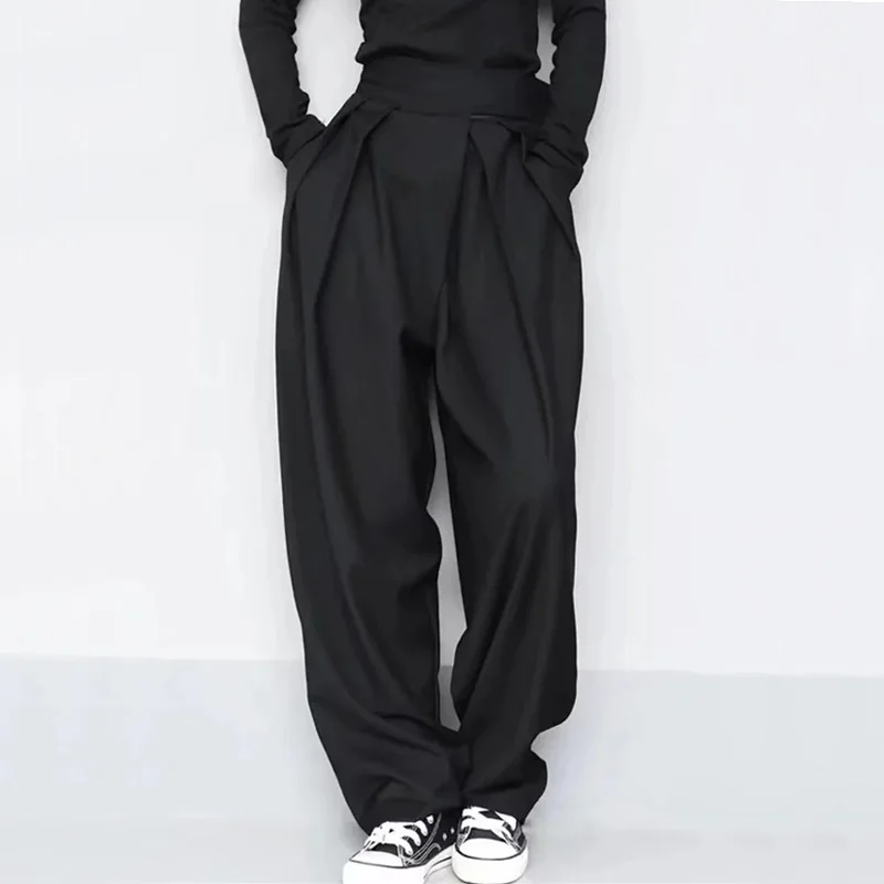 Women Pleated Tapered Trouser Relaxed Trouser