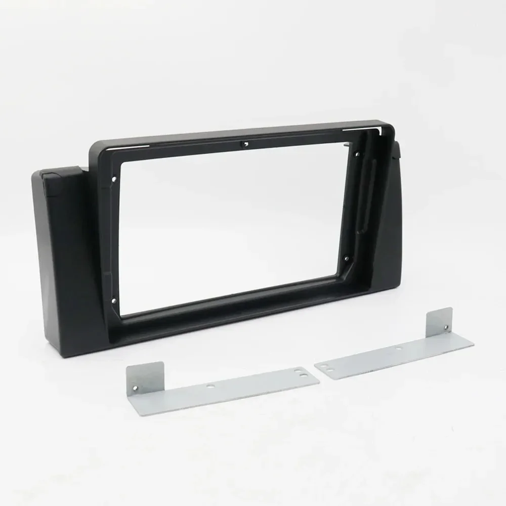 Фото Для BMW X5/E53/E39 1995-2003: Комплект для установки 9-дюймовой рамки-адаптера Android-магнитолы в приборную панель (автоаксессуары) №4