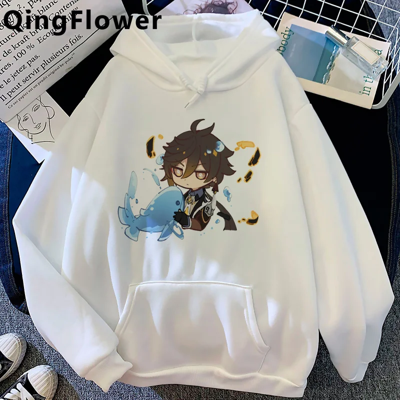 

Genshin Impact Xiao Hu Tao Kaedehara Kazuha hoodies men printed anime harajuku printed male pullover clothing Ulzzang grunge