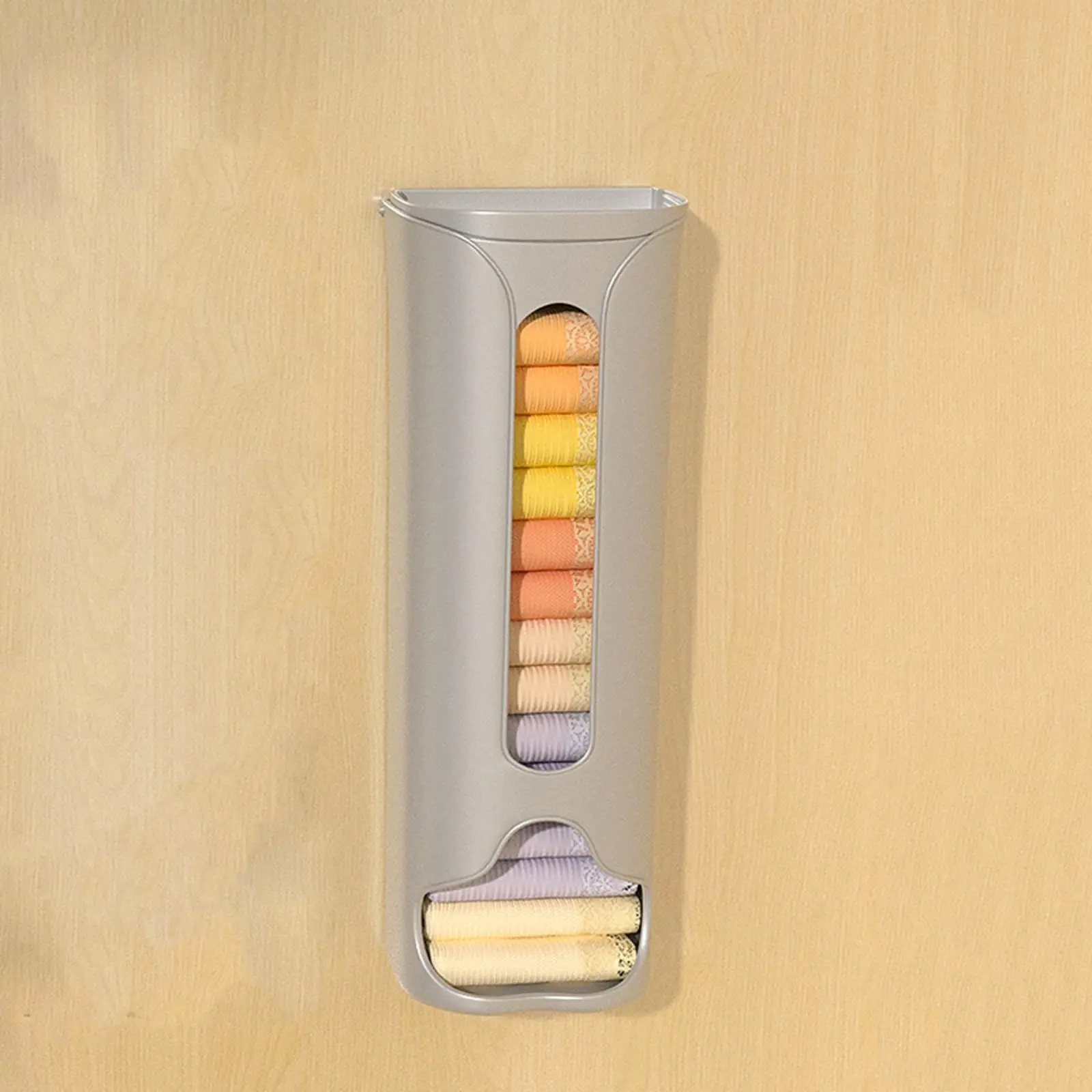 

Underwear Socks Hanging Storage Box Wall Mounted Organizer Sturdy Punching Free for Bathrooms Multifunctional Cabinet Organizer