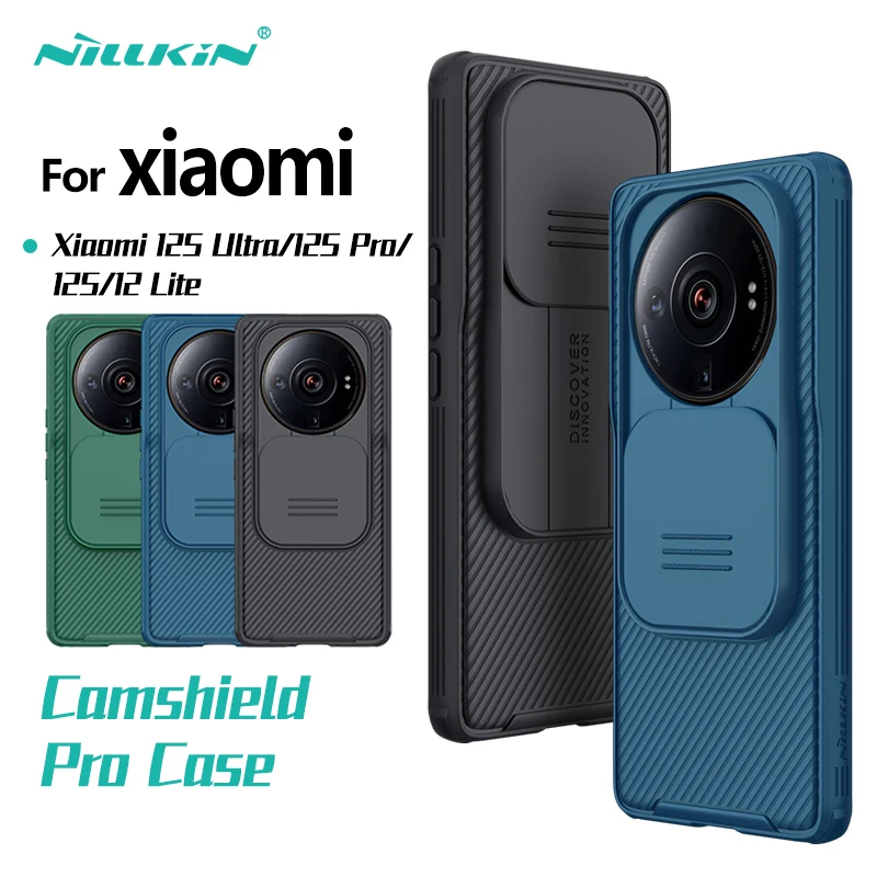 

NILLKIN Case For Xiaomi 12S Ultra Camshield Pro Slide Camera Back Cover For Xiaomi 12 Lite For Xiaomi 12S Pro For Xiaomi 12S