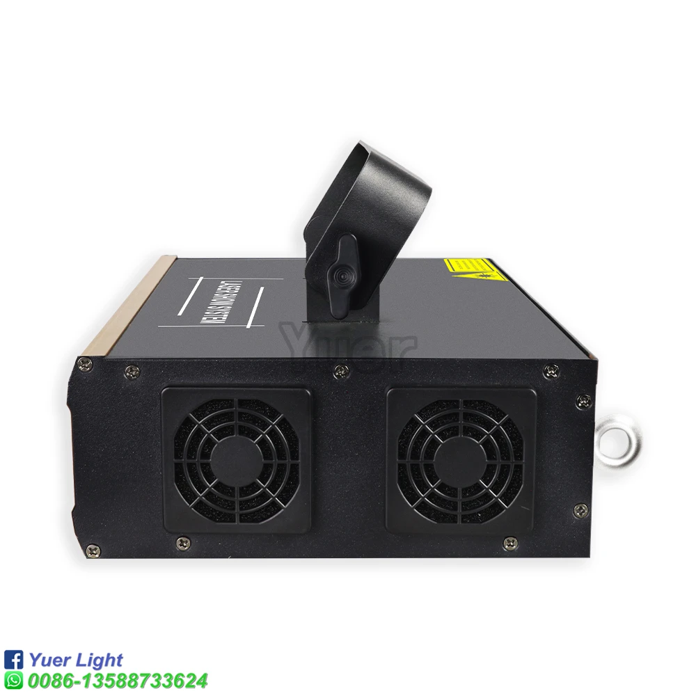 Праздвечерние чный лазерный прожектор с двойной головкой сценическое