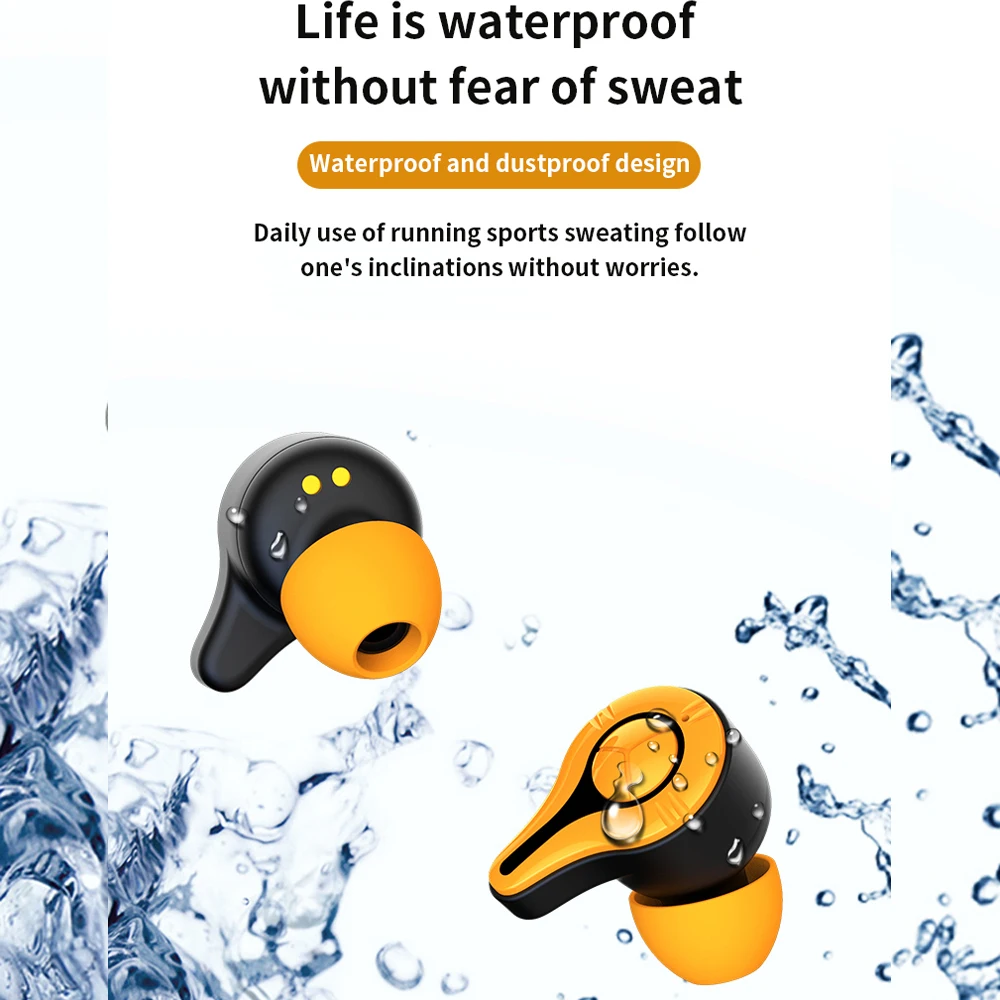 Беспроводные Bluetooth наушники Xiaomi Mijia TWS BT5.0 мини сенсорные спортивные цифровой