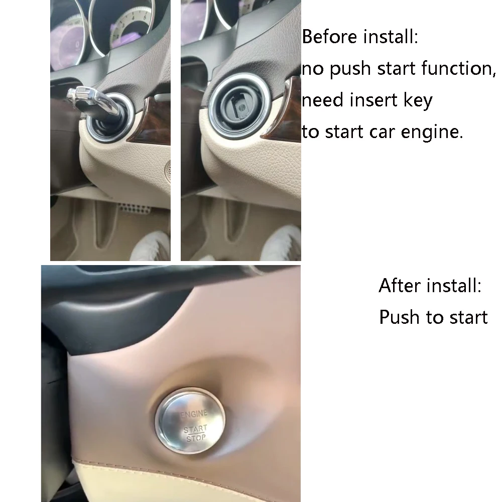 Для Mercedes Benz GLK Year 2013-2015 обновленный двигатель система запуска и остановки