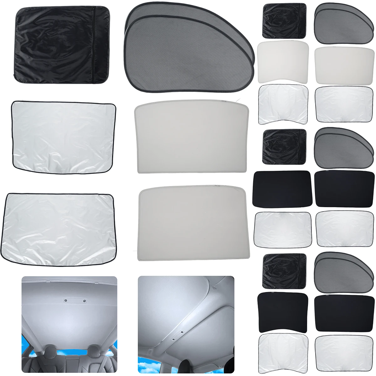 

НОВЫЙ Солнцезащитный козырек на лобовое стекло, совместимый с защитным стеклом Tesla из полиэстера для модели 3, модель Y, защита от УФ-лучей на ...