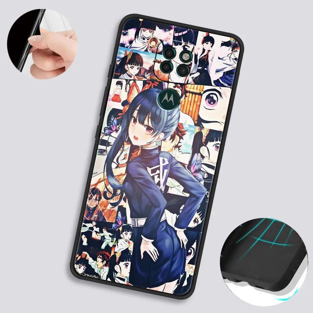 for motorola one fusion case for moto g30 g60 g50 g9 g8 plus play power lite edge 20 e6s phone cover ahegao manga girl anime free global shipping
