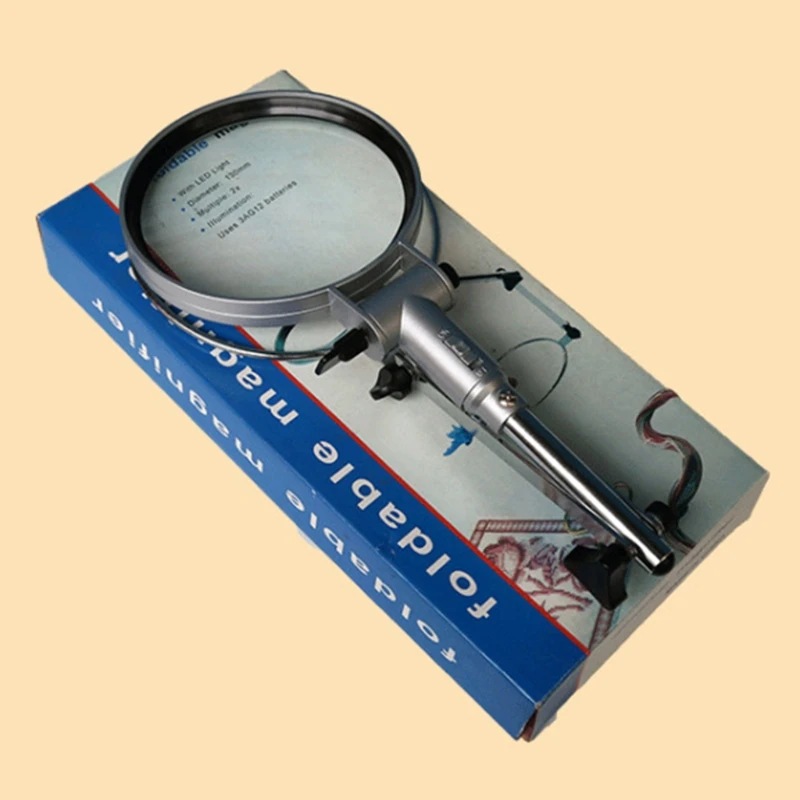 

Увеличительное стекло Лампа 2X увеличительная лампа для книг хобби