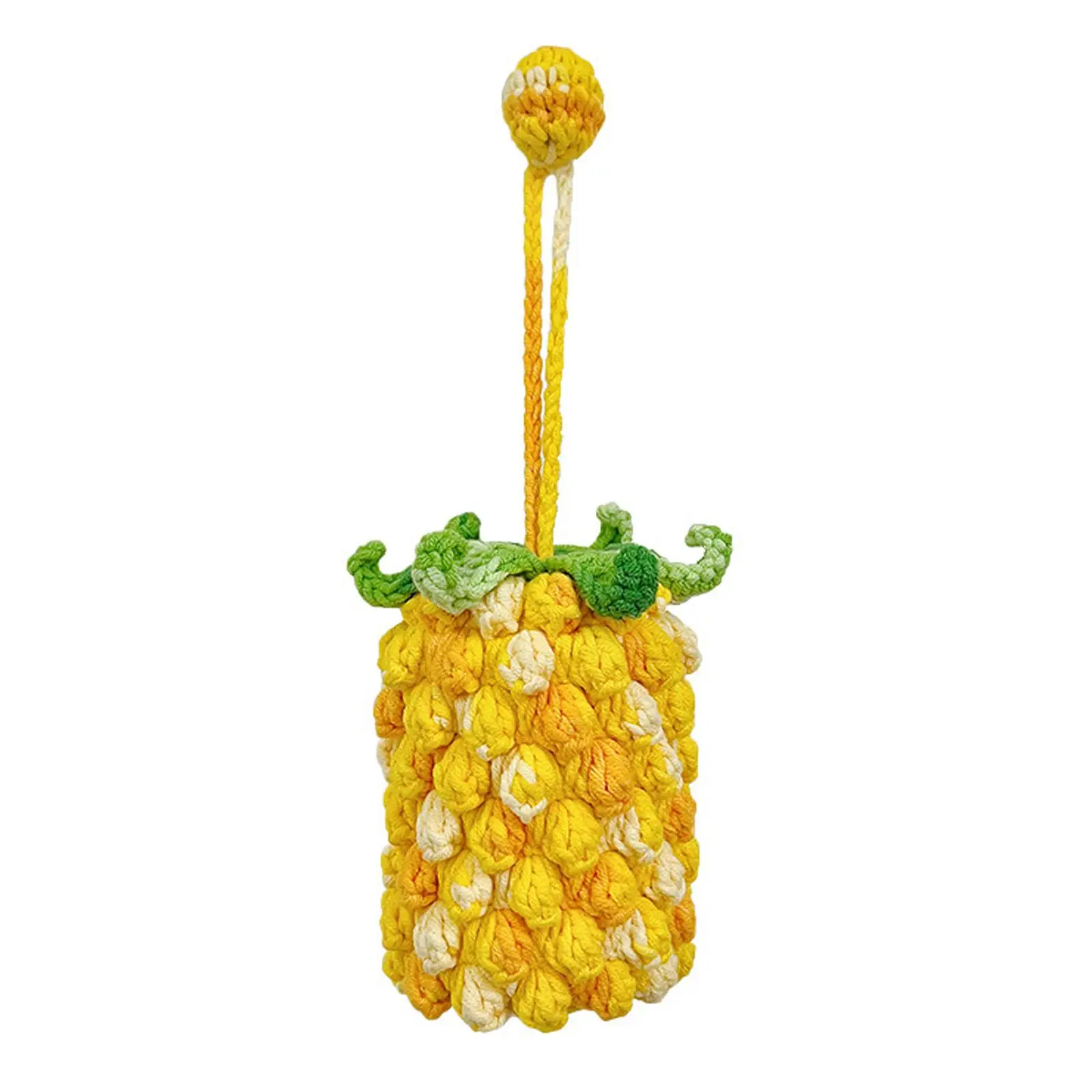 

Сумка через плечо с ананасом для женщин, повседневный дорожный кошелек, мультяшный портативный держатель для праздников, офиса